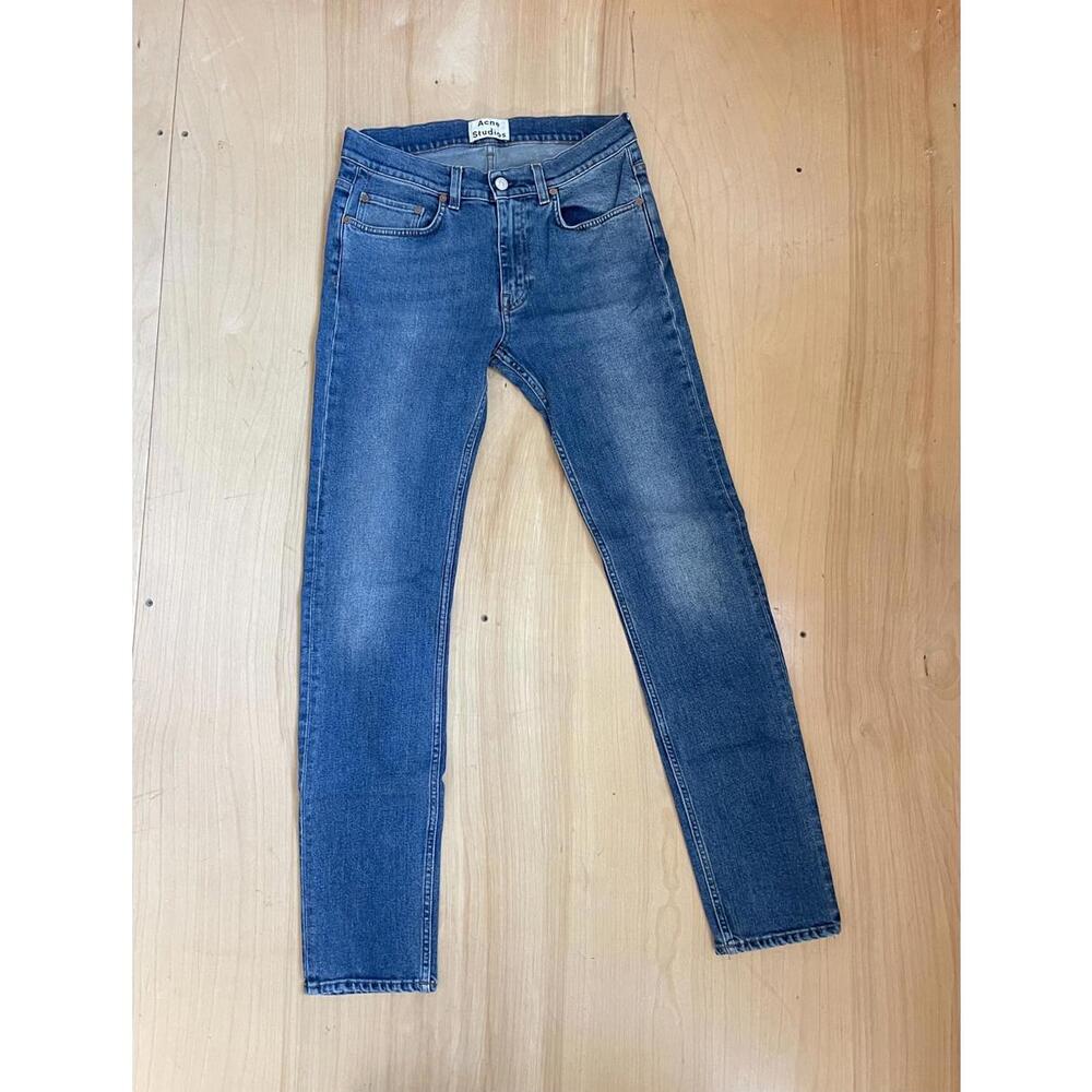 Acne Studios "Ace Star" Straight LIKE NEW Jeans Mens 31x32" Pockets Denim Blue